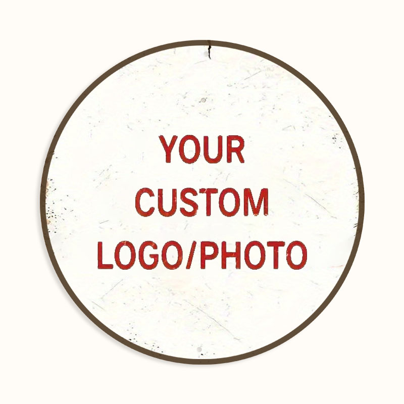 Home Office Logo - カスタム写真/テキスト入りアルミ看板、カスタムロゴ/写真入りメタルプレート、家庭/オフィス/バー/結婚式用、手作り風、バー経営者向け