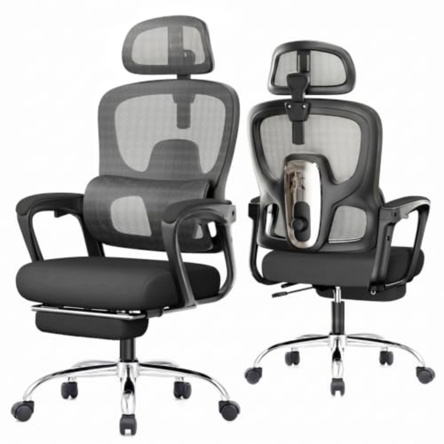 自宅やオフィスで使用できる、人間工学に基づいたデザインのオフ - Ergonomic Office Chair のレビューと価格