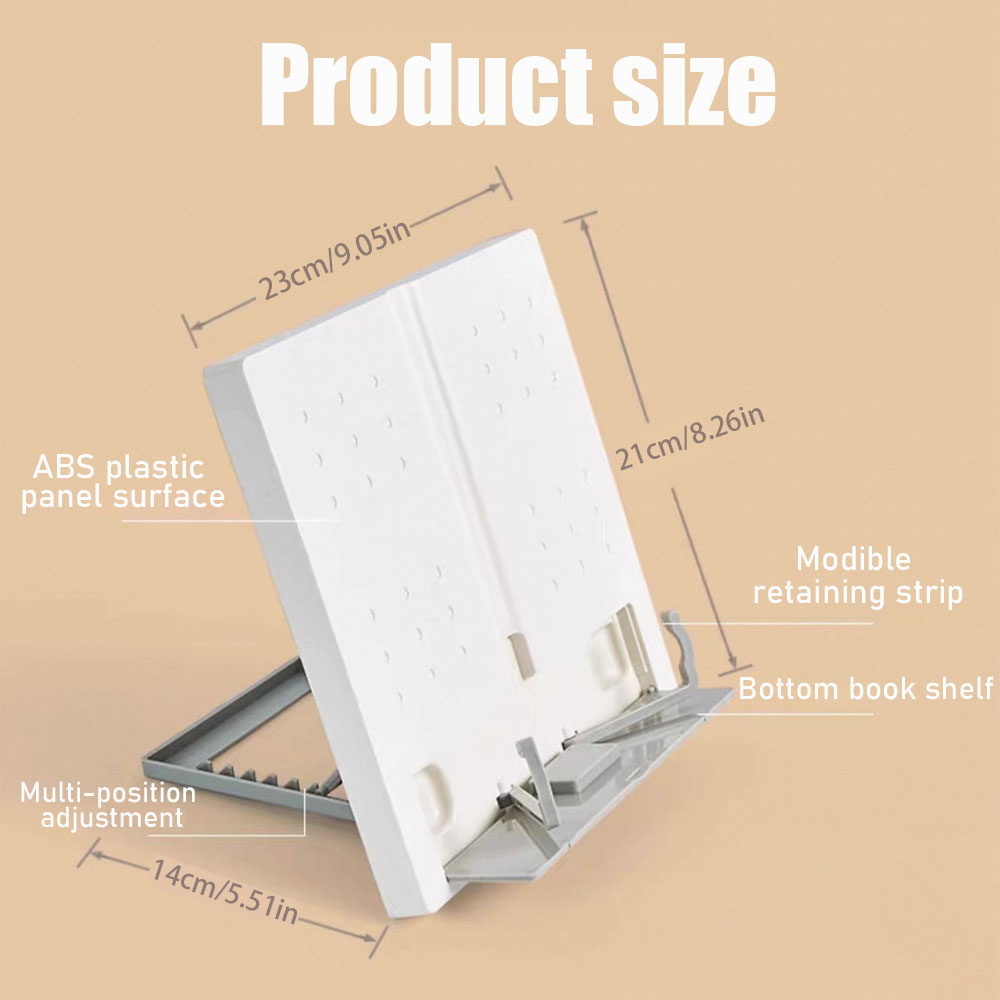 調節可能なデスクトップ読書スタンド、多角度ポータブル原稿読書 - Document Holder Stand のレビューと価格