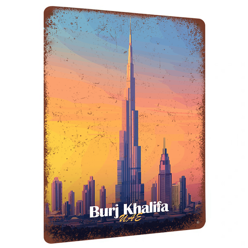 ブルジュ・ハリファ ドバイ UAE スカイライン メタルウォ - Home Office Dubai のレビューと価格