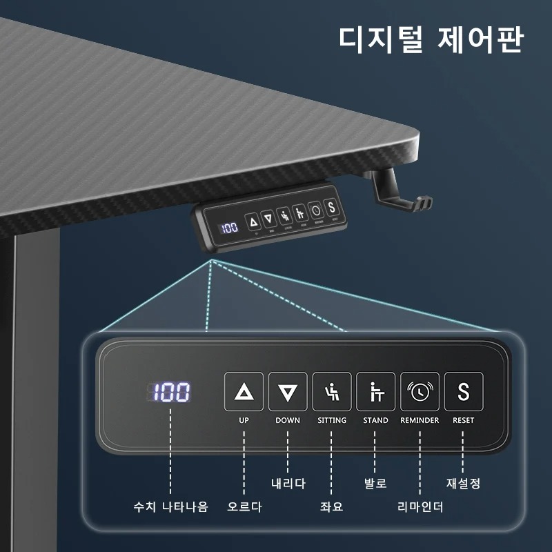 電動昇降式パソコンデスク、人間工学に基づいたシットスタンド式 - Home Office Work Table のレビューと価格