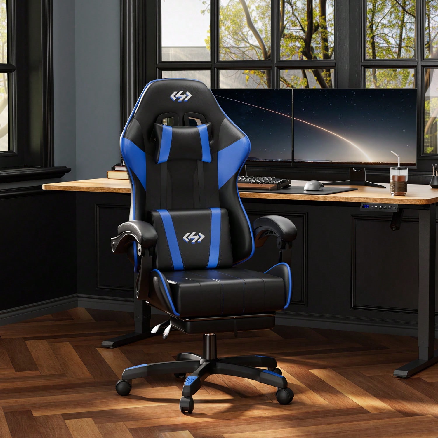 HLDIRECTゲーミングチェア、人間工学に基づいたコンピュ - Ergonomic Office Chair のレビューと価格