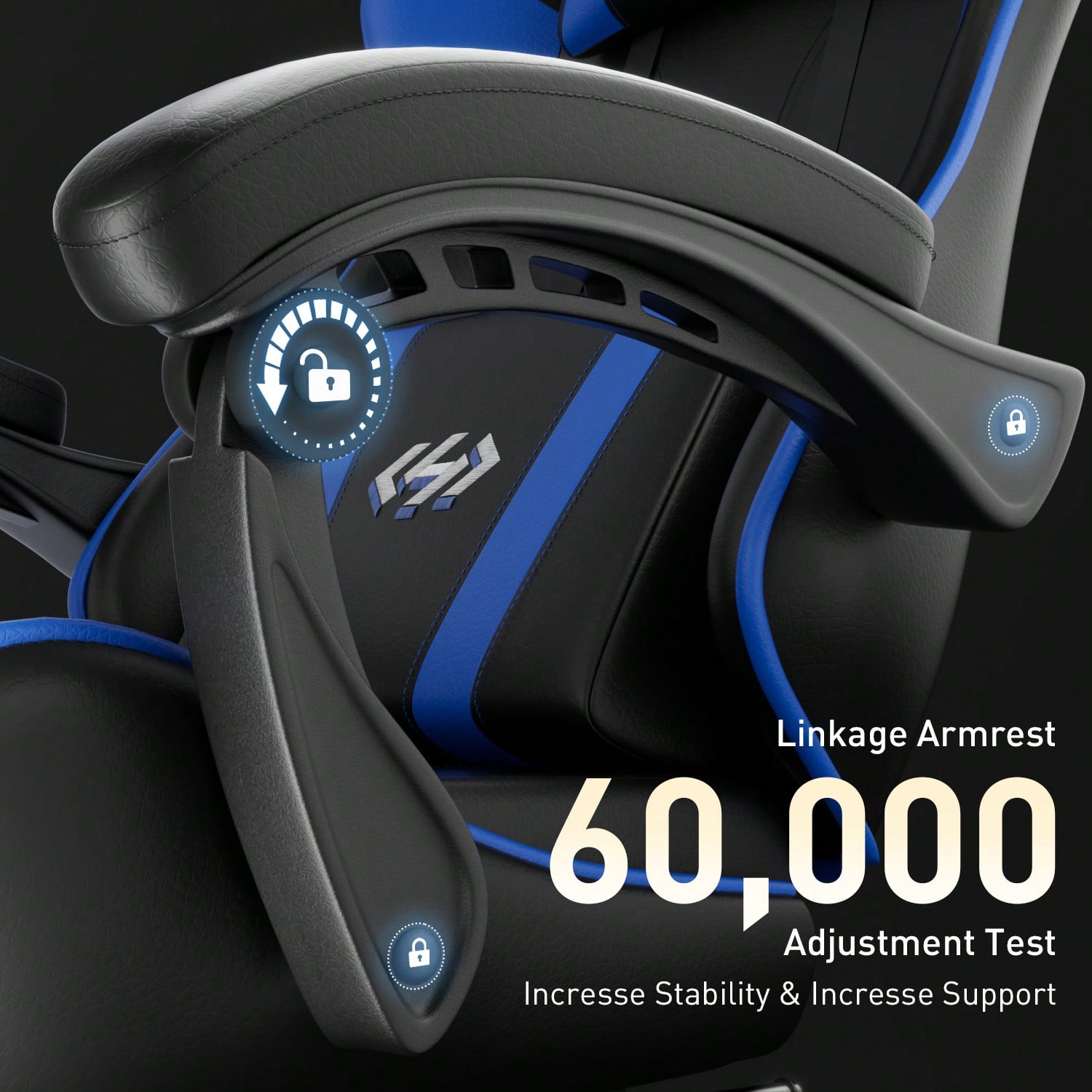 HLDIRECTゲーミングチェア、人間工学に基づいたコンピュ - Ergonomic Office Chair のレビューと価格