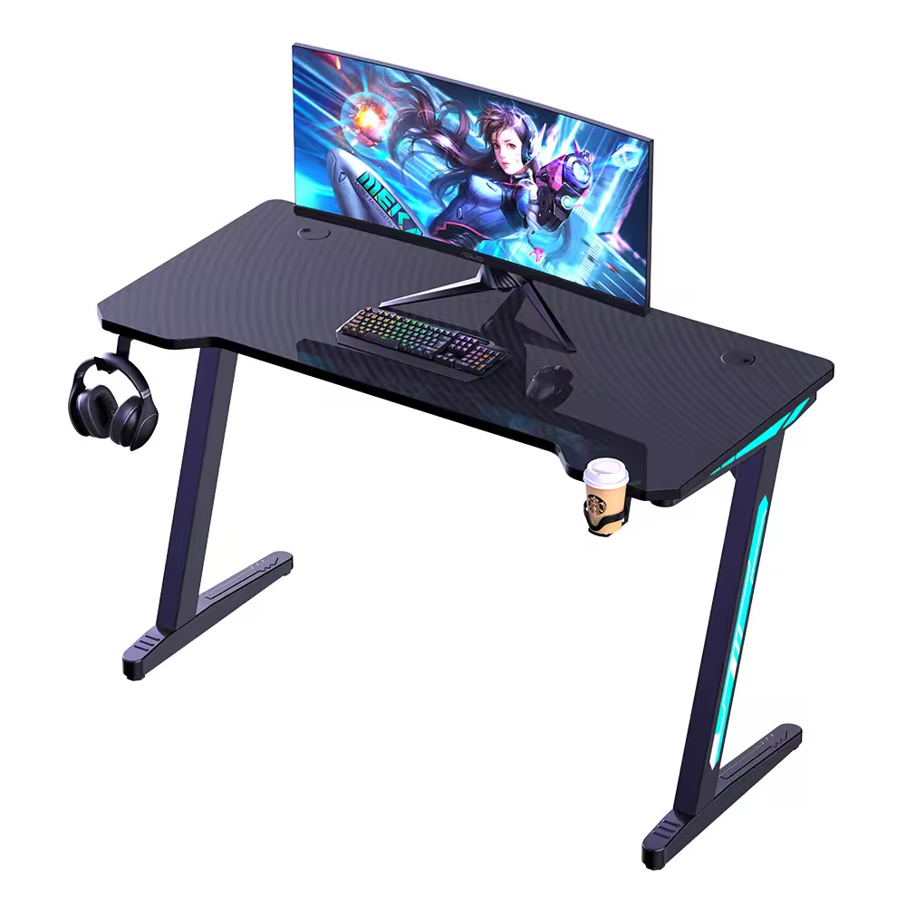 Z型ゲーミングデスク 47インチ コンピューターゲーミングデ - Home Office Work Table のレビューと価格