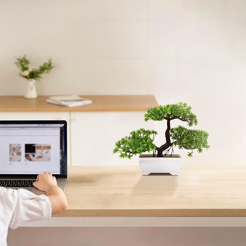 人工盆栽プラスチックバイオニック偽植物ホームルーム屋内オフィ - Home Office Layout のレビューと価格