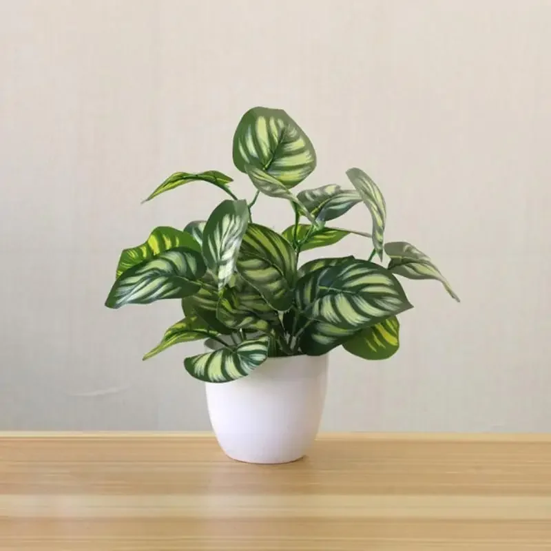 人工植物盆栽偽植物家の装飾アクセサリー植物植木鉢オフィス装飾 - Home Office Layout のレビューと価格